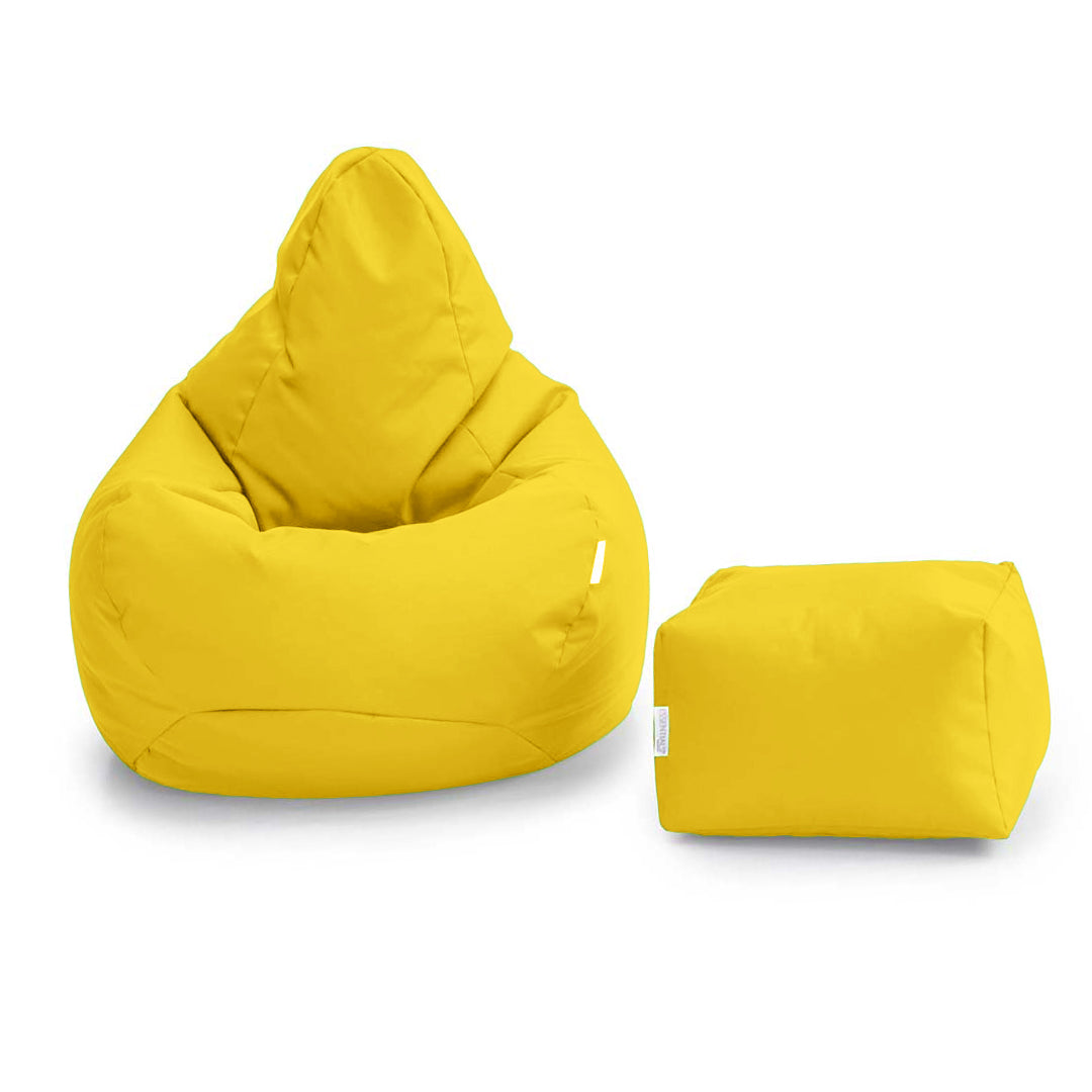 Loft 25 Bean Bag Gamer Chair With Footstool