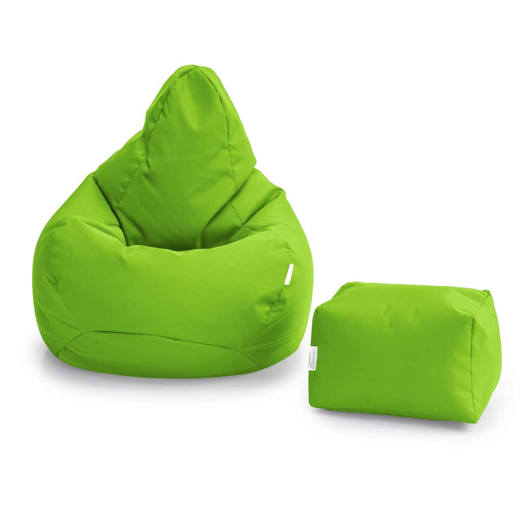 Loft 25 Bean Bag Gamer Chair With Footstool