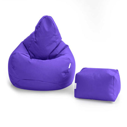 Loft 25 Bean Bag Gamer Chair With Footstool