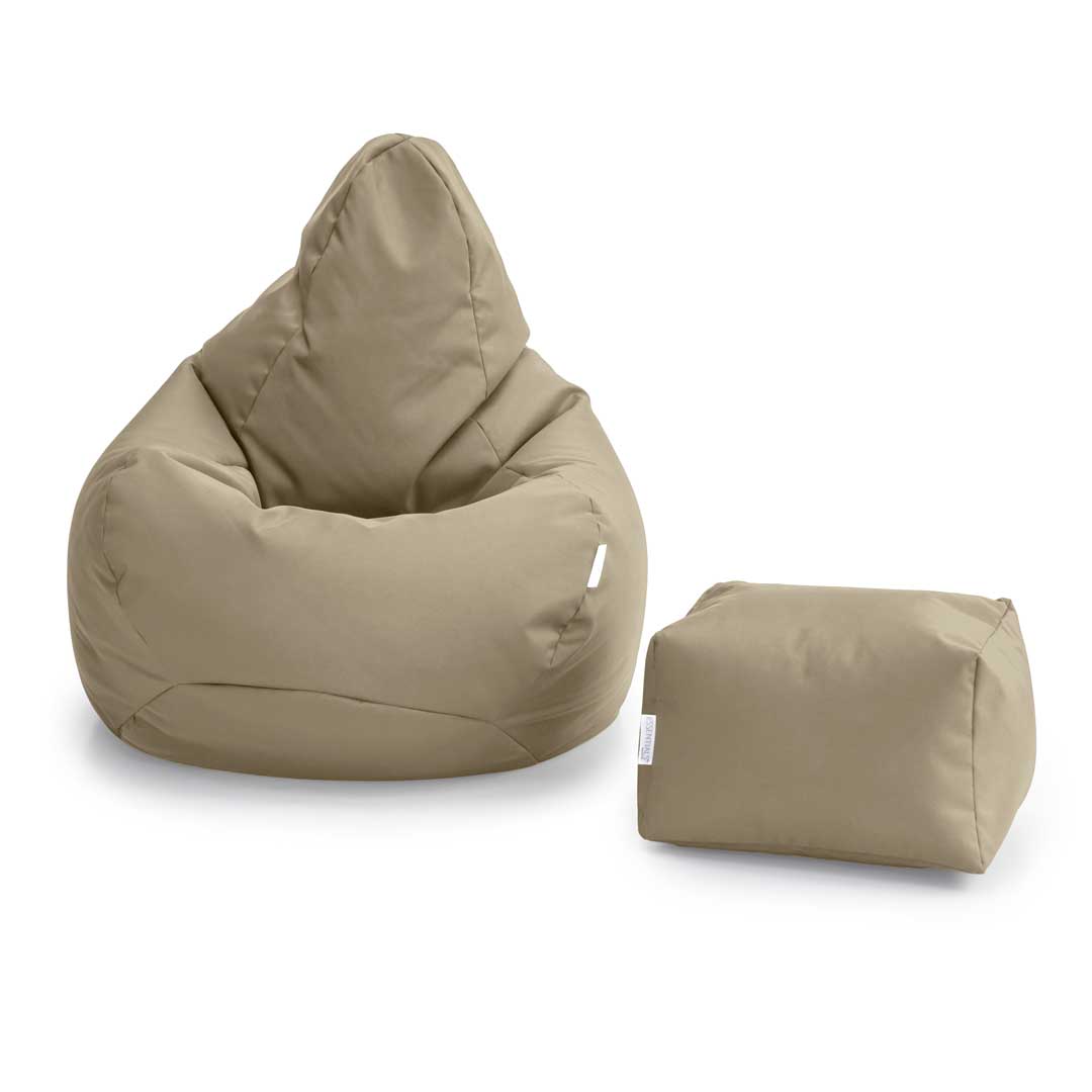 Loft 25 Bean Bag Gamer Chair With Footstool