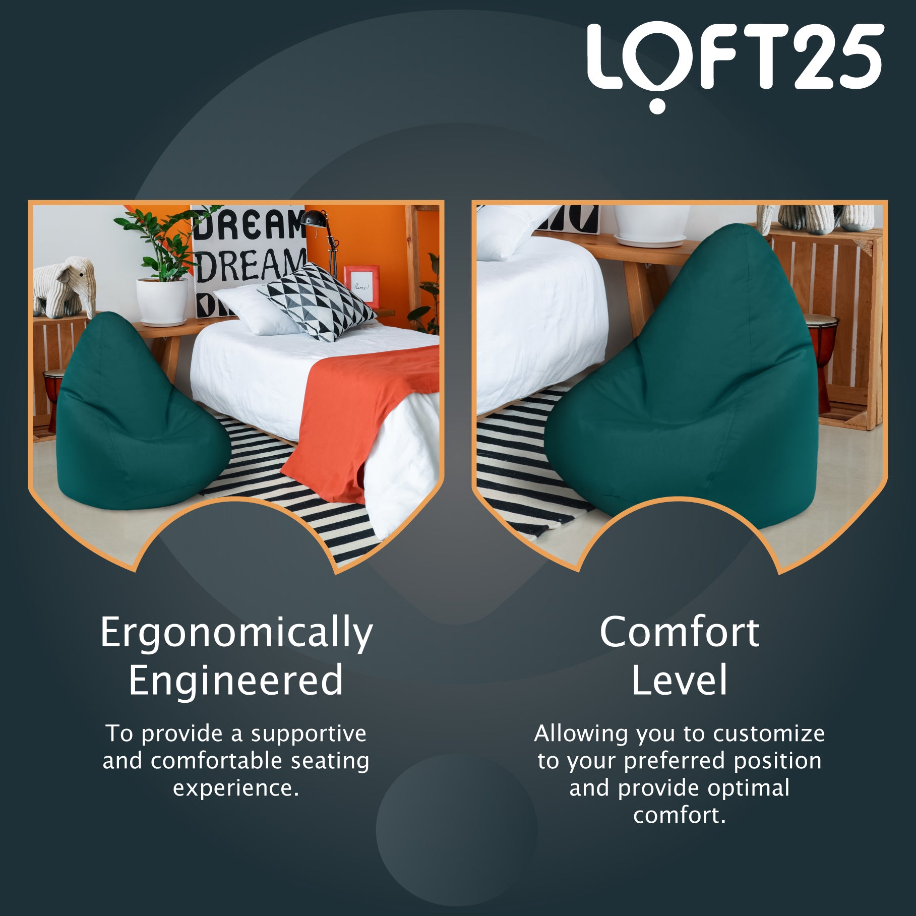 Loft 25 Bean Bag Gamer Chair