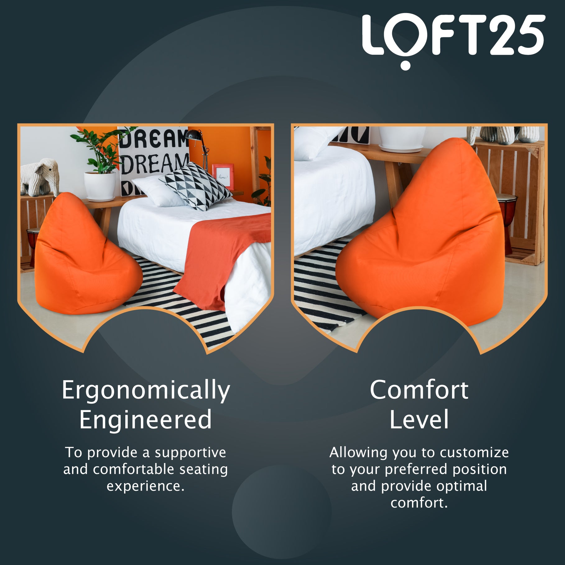 Loft 25 Bean Bag Gamer Chair